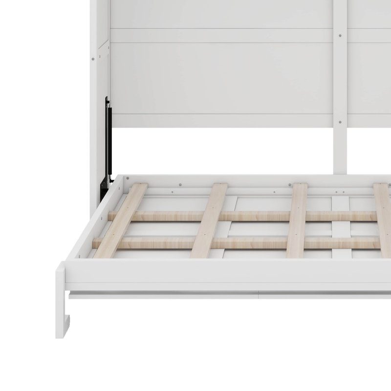 Queen Murphy Bed Wall Bed, White, Queen