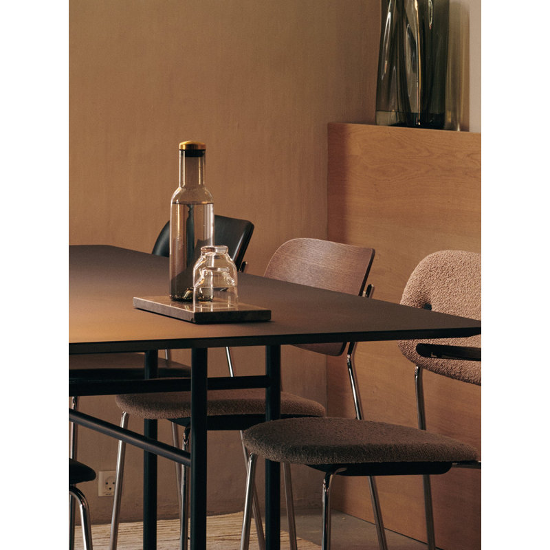 Norm Architects Glass Carafe, 11.4" H x 3.1" W x 3.1" D