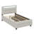 Twin Size Upholstered Platform Bed With LED Frame And 2 Drawers-110439757