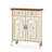 White Solid + Manufactured Wood Shoe Storage Bench
