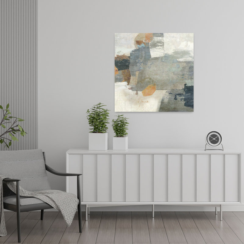 Art contemporain interstellaire abstrait, H 24 po x l 24 po