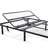 Black, Full - Sized, Head Up Only, Adjustable Bed Base, Steel Structure, Quick Assembly, 850 Lbs Weight Support Full, Foundation, Reliable Material, Easy To Assemble,