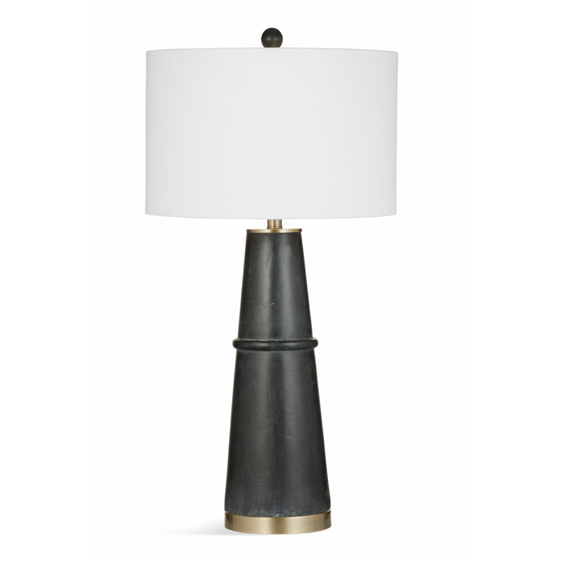 Lampe de table noire 30 po Martha