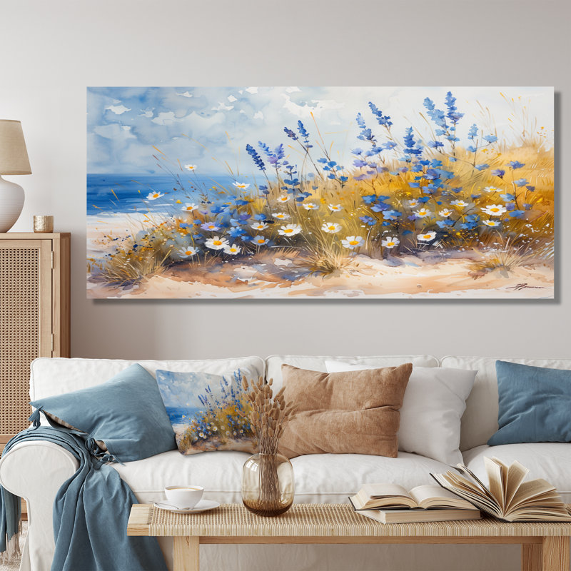 "Lupin", impression sur toile, Toile tendue, 16" H x 32" W