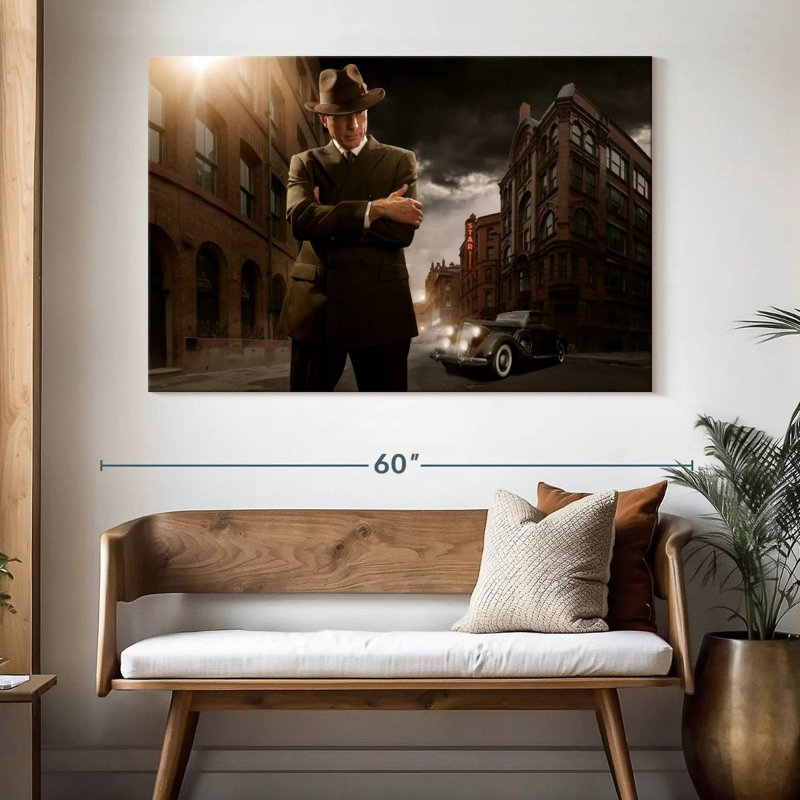 Retro Gangster, 34" H x 51" W