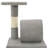  Cat Tree Grey Particle Board, Plush, Sisal Rope Medium Durable