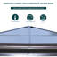 Net 3m W x 3m D Gazebo