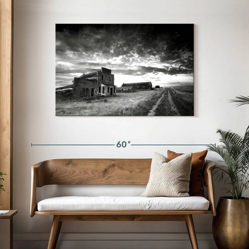 Hitzel Prairie Ghost Town, 30'' H x 45'' W