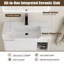 Ensemble de meuble-lavabo simple 28 po Denston-1777630438