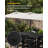 68.9" Rectangular Patio Outdoor Dining Table With Umbrella Hole-1103417301