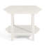 Table d'appoint de patio en PEHD Maynerd l 24 po à deux niveaux-649845650