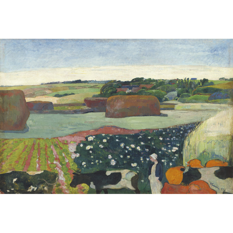 Paysages Gaugin II, L 36 po x H 24 po