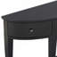 Modern Curved Console Table Sofa Table With 3 Drawers And 1 Shelf For Hallway, Entryway, Living Room-761052131
