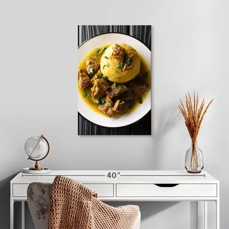 Yarlin Puerto Rican Mofongo, 24" H x 16" W