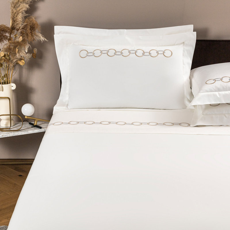 Links Embroidery Sheet Set