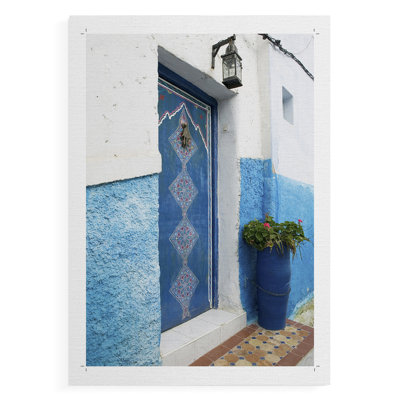 Porte du Maroc - impression sur toile seulement - non encadrée