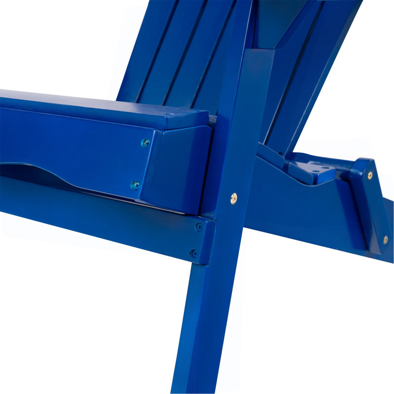 Chaise Adirondack de patio, Blue