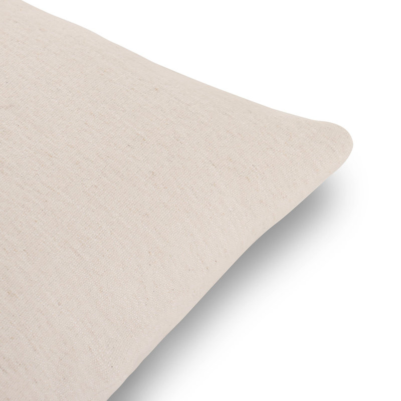 Vienna Pillow Cover & Insert, Laughlin Bone, Square 24"