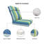 Sunbrella 6 Outdoor High Back Chair Cushion, Adirondack Chair Cushion Set-1986167620