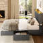 Lit plateforme tapissier Coba avec tiroirs de rangement et station de charge-1289601793-1289601807