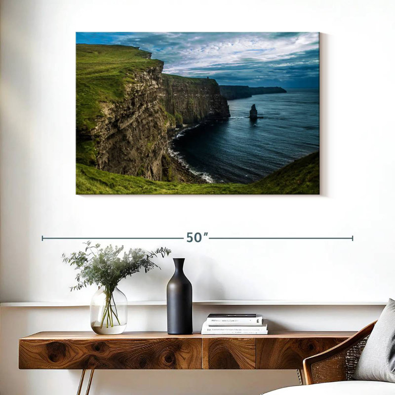 Ravi Cliffs Of Moher Viewpoint, 26" H x 39" W