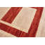 Tapis intérieur en laine beige/rouge 2 pi 6 po x 12 pi 10 po one-of-kind-noué la 2010 Burkinshaw