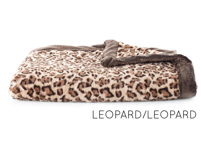 Leopard Lush Luxury Mini Baby Blanket