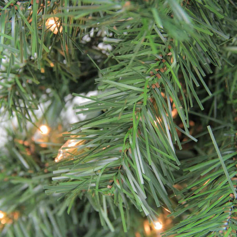 Ensemble de 3 arbres de Noël artificiels Woodland Alpine pré-éclairés 5 pi - lumières claires