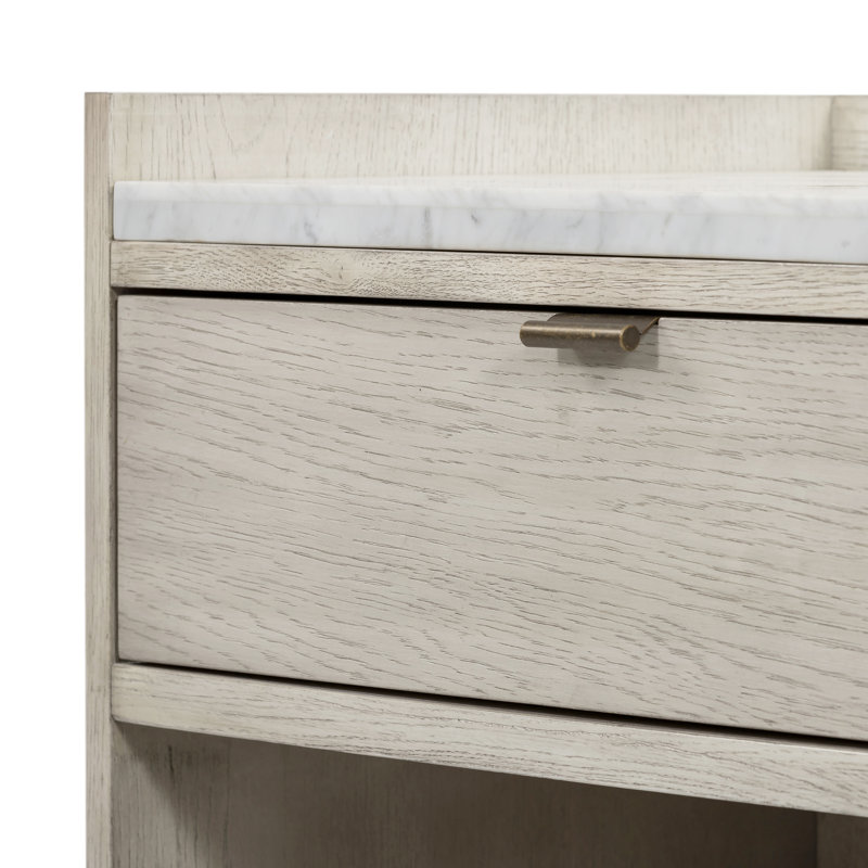 Viggo 1 - Drawer Solid Wood Nightstand