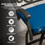 Ensemble de 2 chaises de patio empilables avec coussin Lenora-405924818