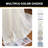 Joe Semi-Sheer Rod Pocket Polyester Curtain Panel Pair-1070066912-1070066913
