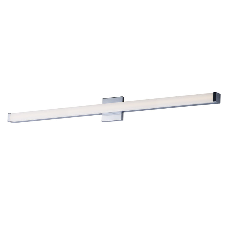 Lonan Dimmable LED Bath Bar, Polished Chrome