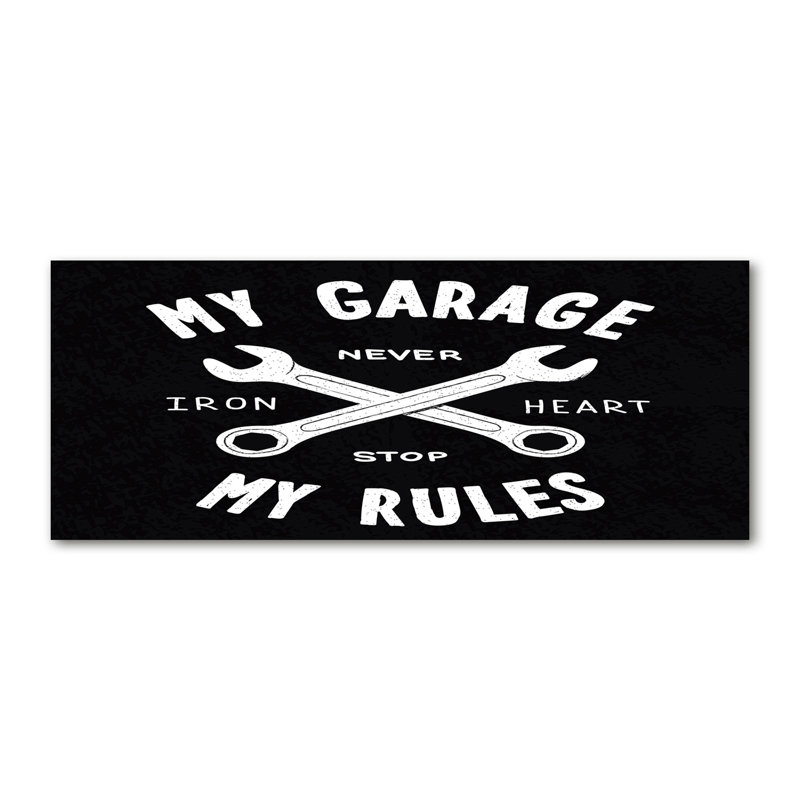 My Garage - Wrapped Canvas Print
