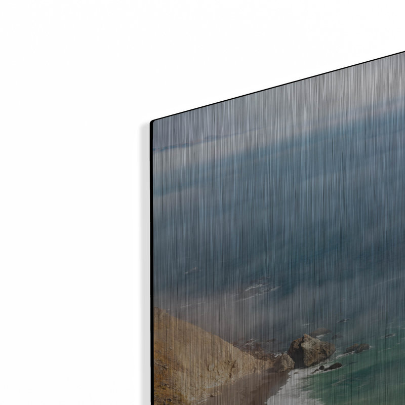 «California Fog», art mural en métal, H 16 po x l 12 po