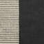 Light Between Wool Striped Area Rug in Charcoal/Ivory-74864940