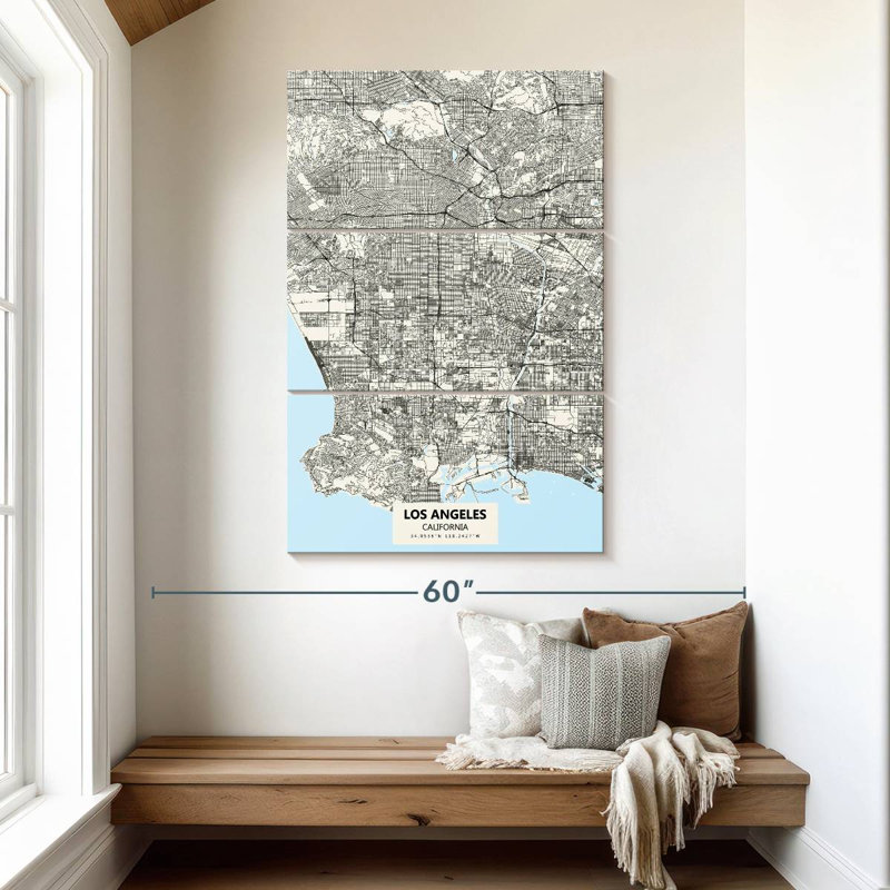 Carte des rues Aliaz Los Angeles
