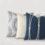 Nautical Linen Square Pillow Cover & Insert-42729949