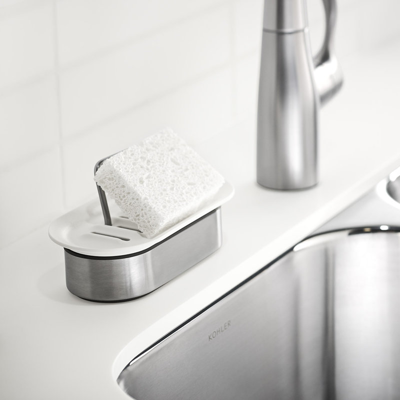 Sponge Caddy, Stainless Steel