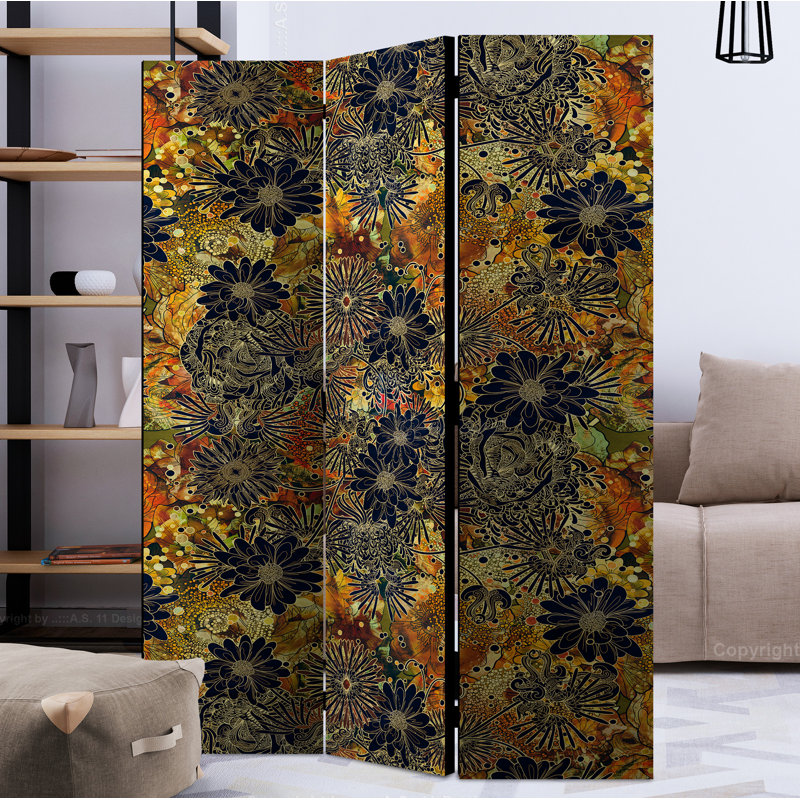 Wichita 172cm H Solid Wood Folding Room Divider, 3