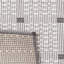 Tapis d'intérieur / extérieur à motif géométrique lavable à la machine Abass-643771337