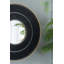 Miroir rond en bois 31,5 x 1 x 31,5 po avec cadre en fer doré Colorway-1217235279