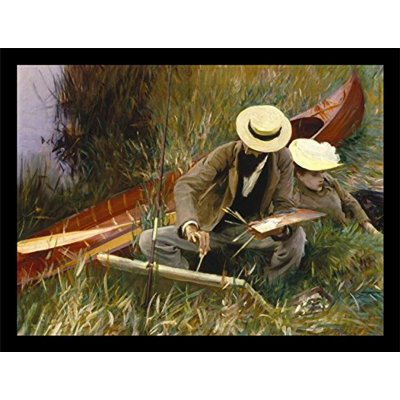 " An Out-of-Doors Study 1889 " by John Singer Sargent Painting Print