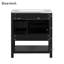 Meuble-lavabo de style transitionnel 30 po avec lavabo en céramique-104848641
