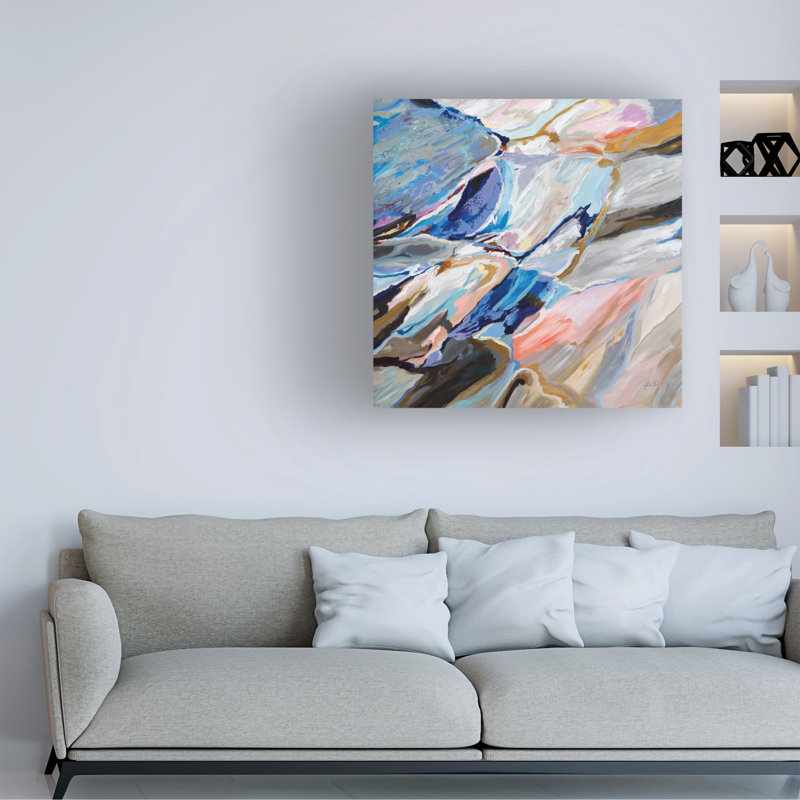 Art mural sur toile, bolette, Jeanette Vertentes, H 35 po x l 35 po