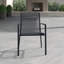 Edge Metal Patio Dining Armchair