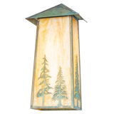 2 - Light Flush Mounted Sconce