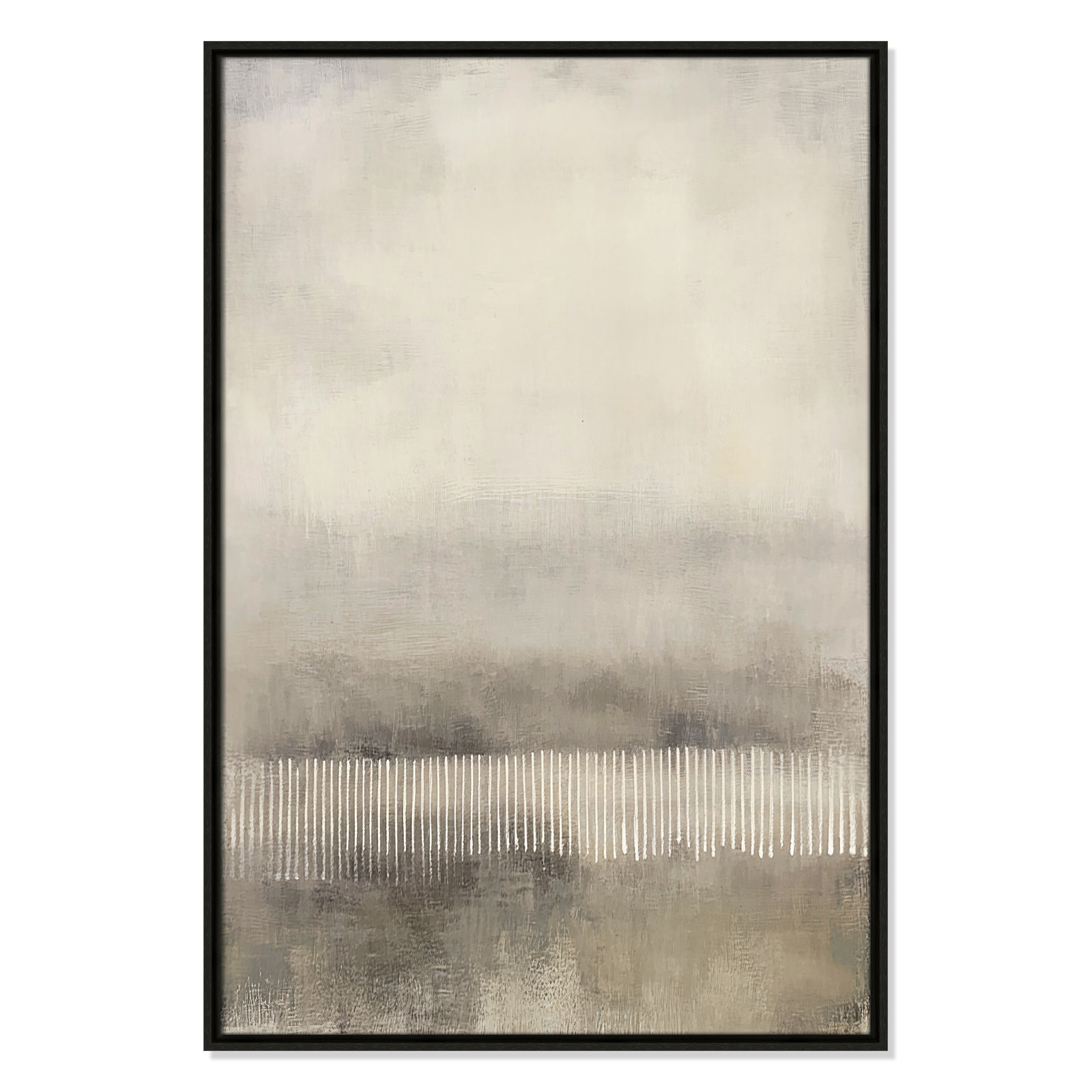 Balanced Silence I Print by Irena Orlov, 37.5" H x 25.5" W, Espresso Floater