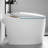Intelligent Toilet With Bidet, Auto Open/Close System, Foot Sensor, Powerful Flushing, Led Display, Bathroom Fixture Bidet Feature, Seat, Warm Air Dryer, Essential-122462682