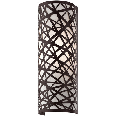 Steel Flush Mounted Sconce