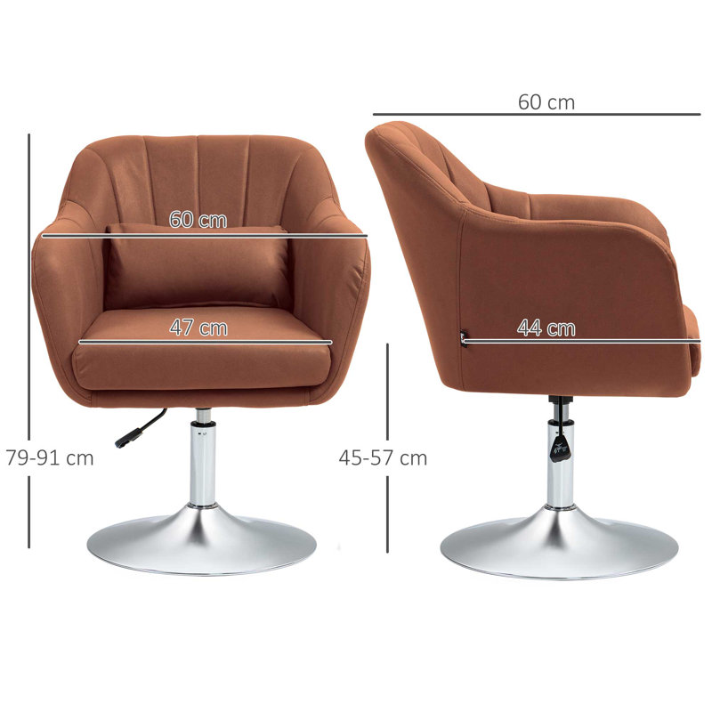 Lochearn Upholstered Swivel Armchair
